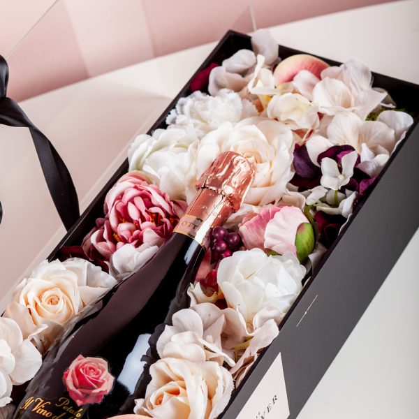 signature champagne box